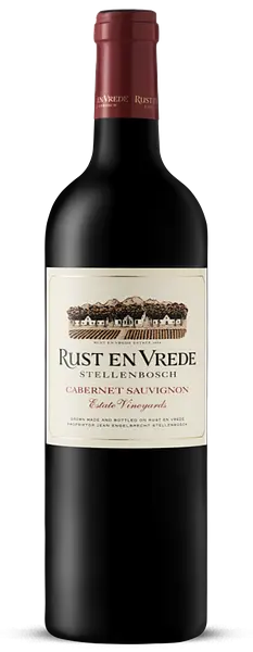 Bottle of Rust en Vrede Estate Vineyards Cabernet Sauvignon