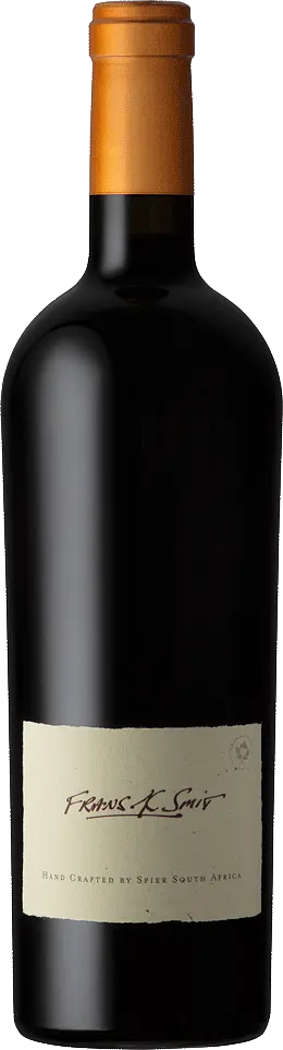 Bottle of Spier Frans K Smit Red Blend 2018